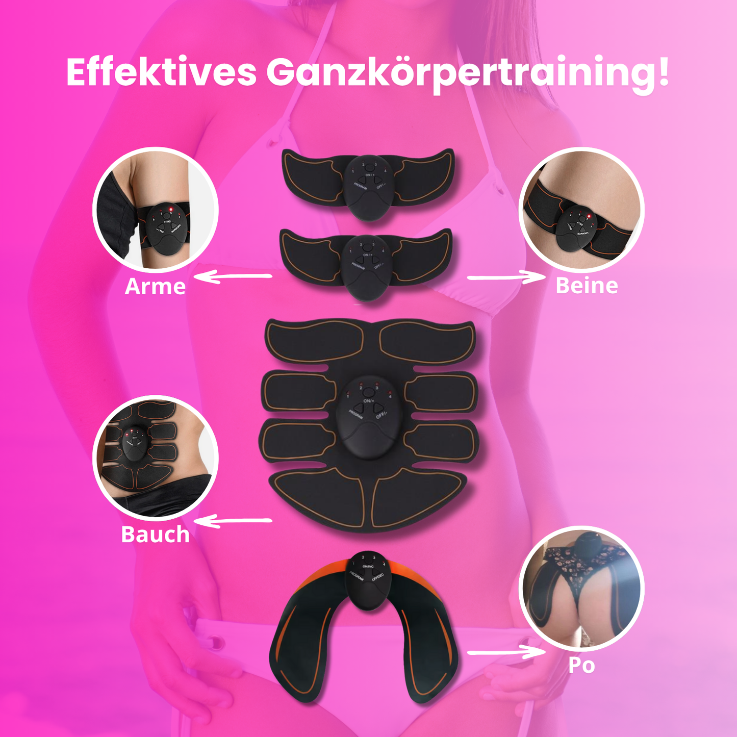 BootyPulse - Elektrischer Muskelstimulator für deinen Traumpo