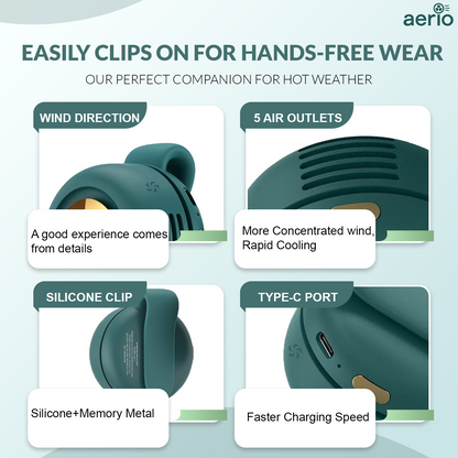 Portable Clip-On Fan