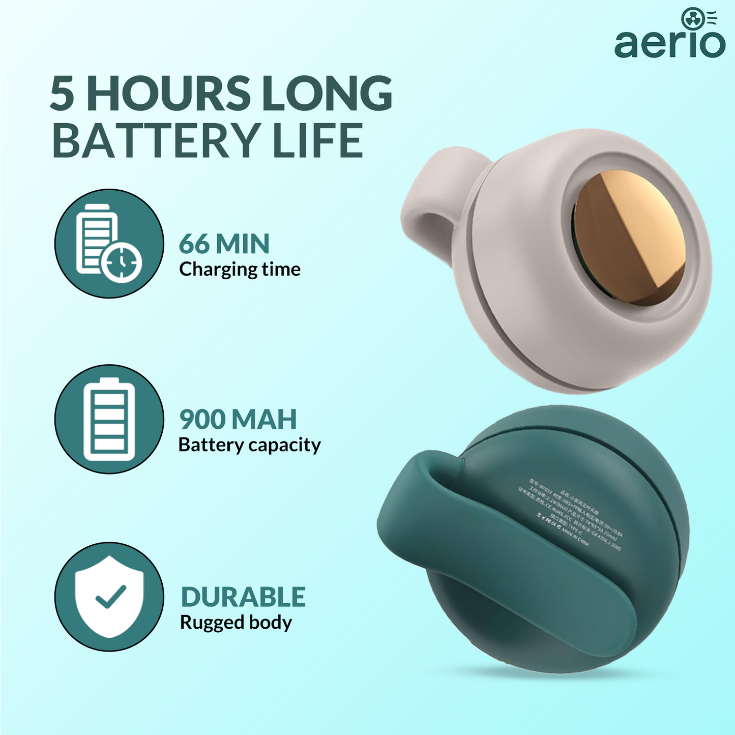 Portable Clip-On Fan