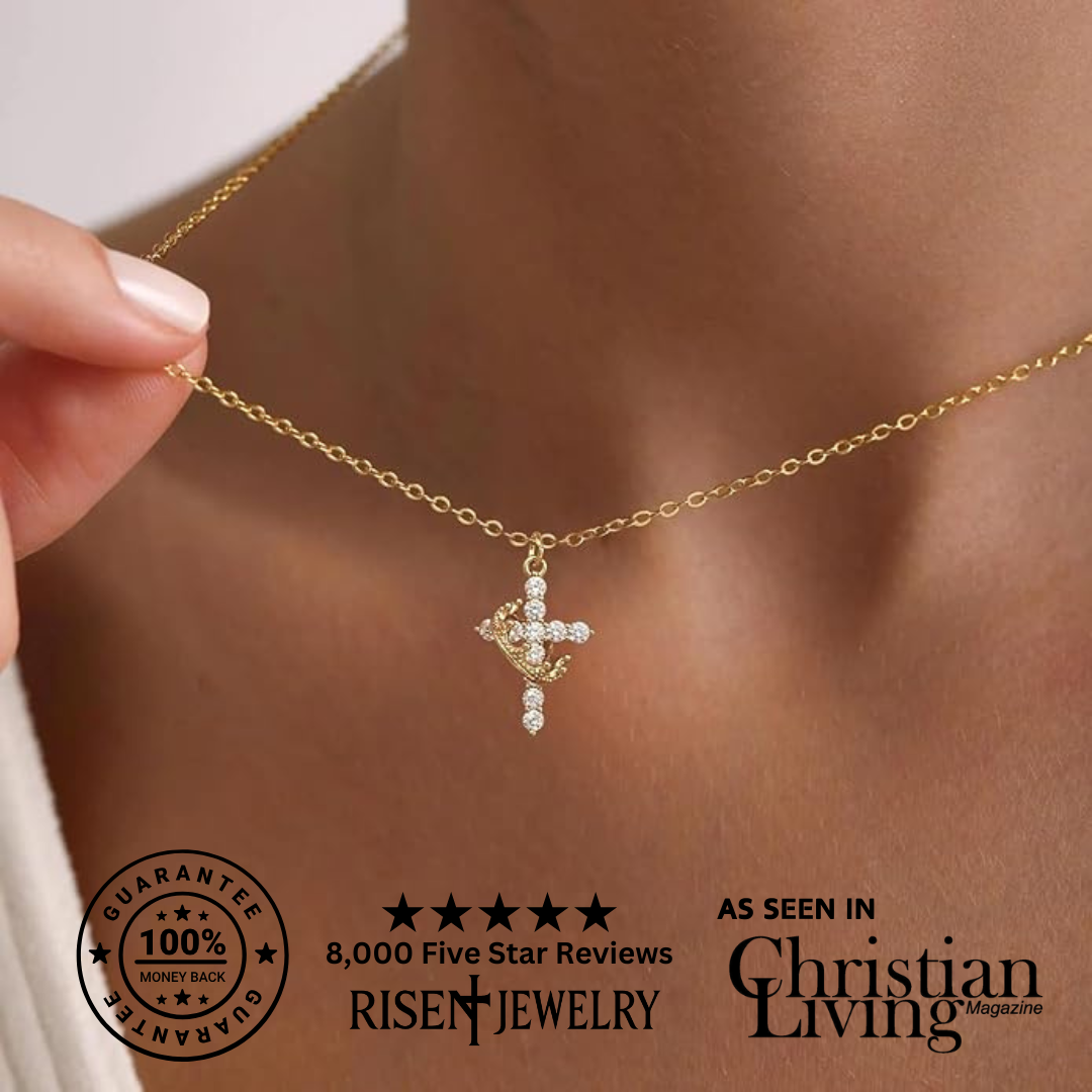 Cross & Crown Necklace