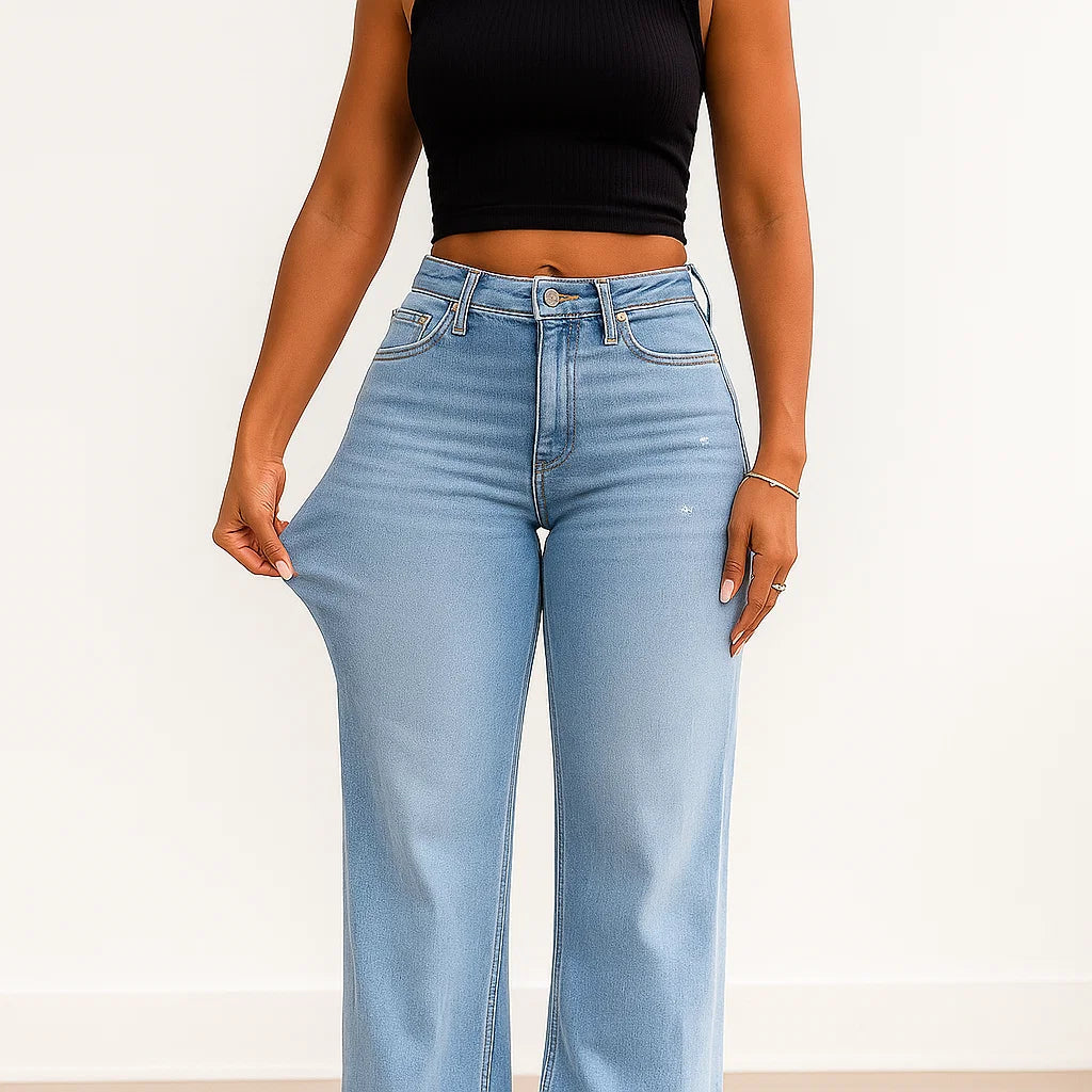 Sanflori® Mid-low Rise Stretch Jeans